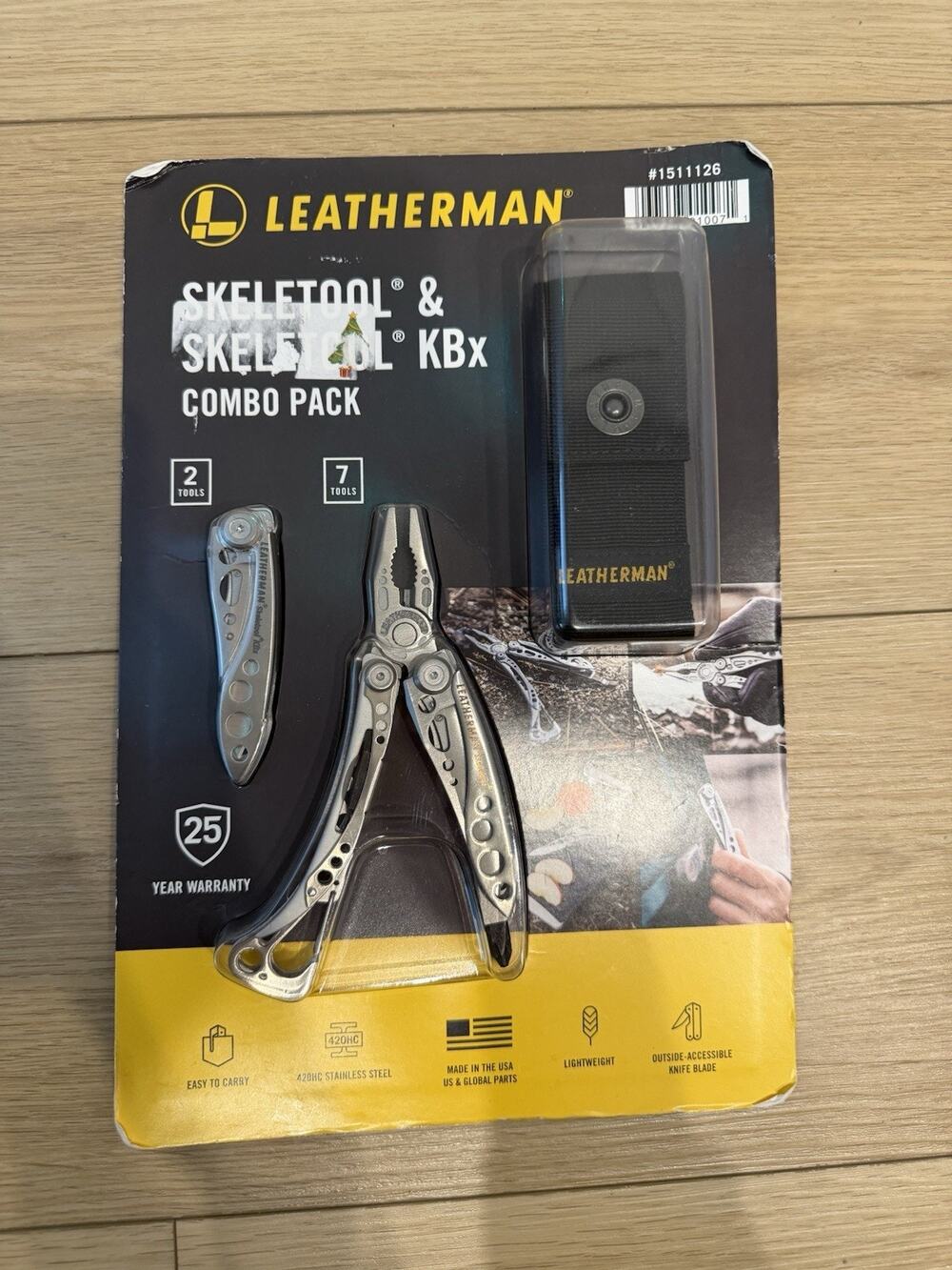 Leatherman New Factory Sealed Skeletool & Skeletool KBx Combo Pack 1511126